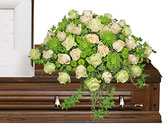 Overflowing Affection Casket Spray