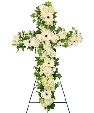 Cross of Peace Standing Spray