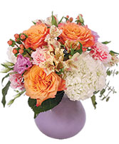 Rosey Dawn Floral Arrangement